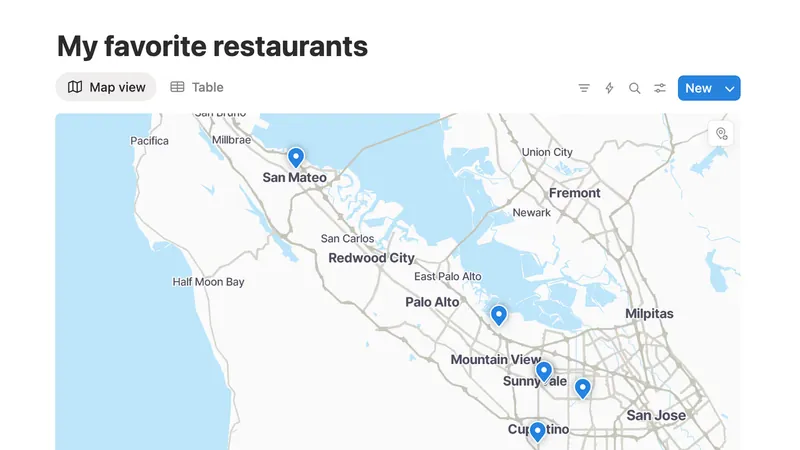 Map View